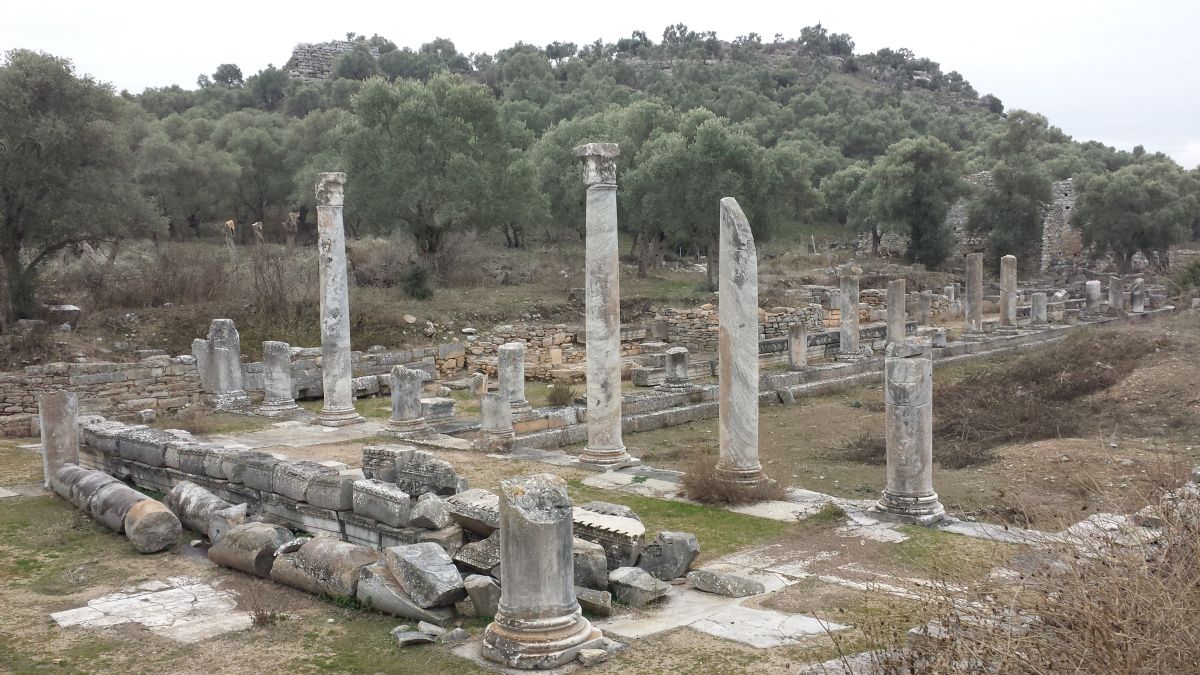 L'antique cité grecque de Iasos en Turquie.