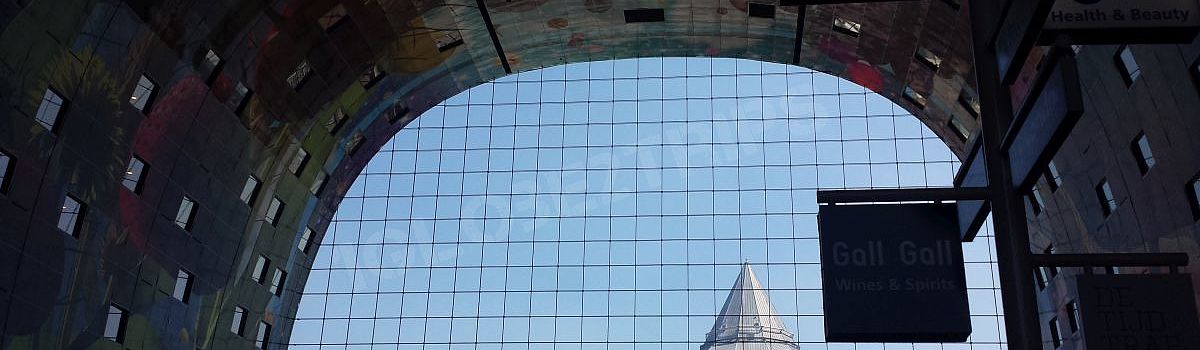 Rotterdam : le marché et ses alentours