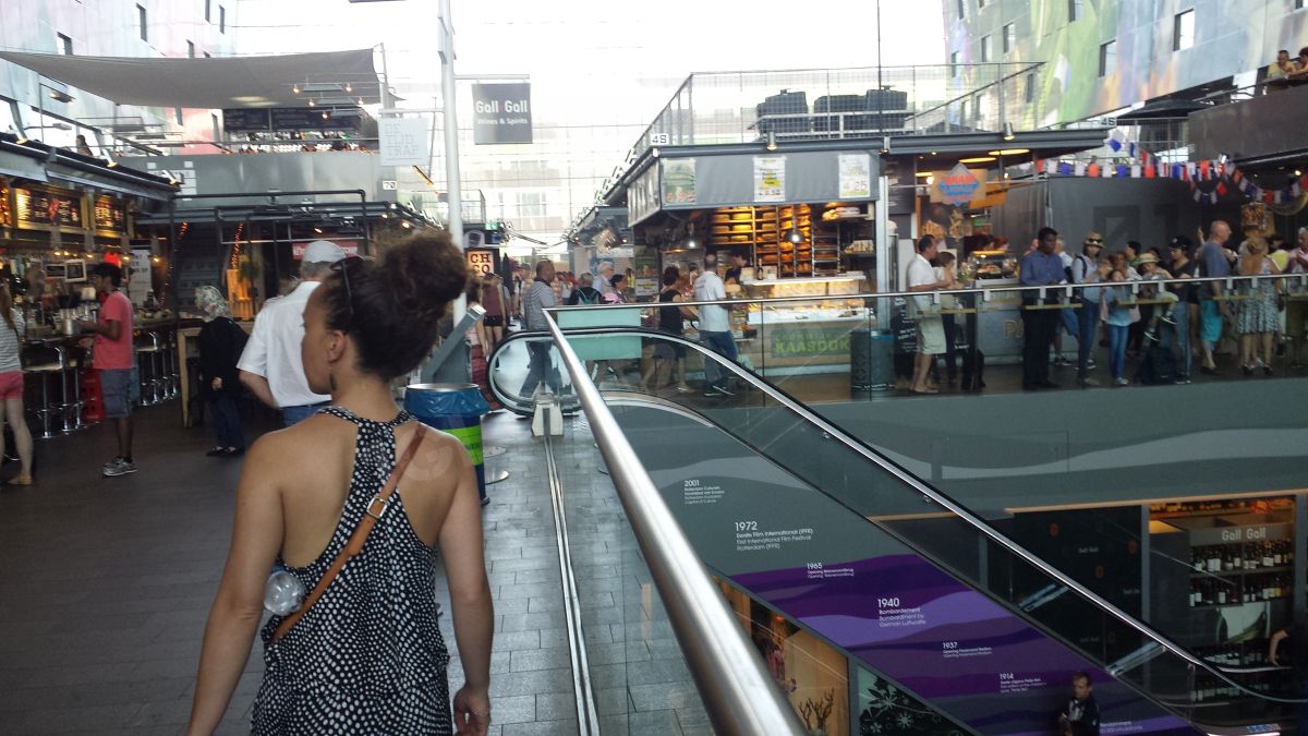 Rotterdam : le marché et ses alentours Rotterdam : le marché et ses alentours