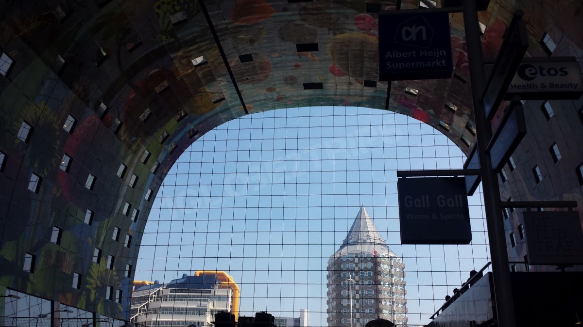 Rotterdam : le marché et ses alentours Rotterdam : le marché et ses alentours