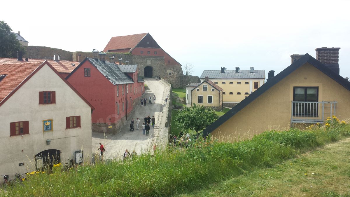 Une petite virée vers le port et le fort de Varberg.
