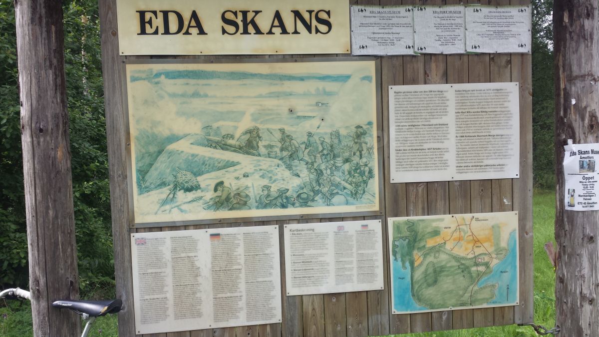 Pause au camp Eda Skans