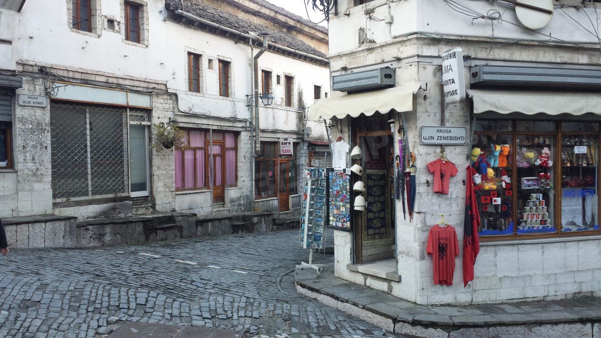 Gjirokastër, une ville ottomane bien préservée inscrite à l'UNESCO.