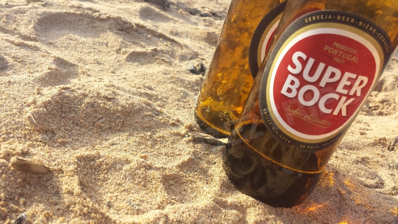 La célèbre bière du Portugal : Super Bock